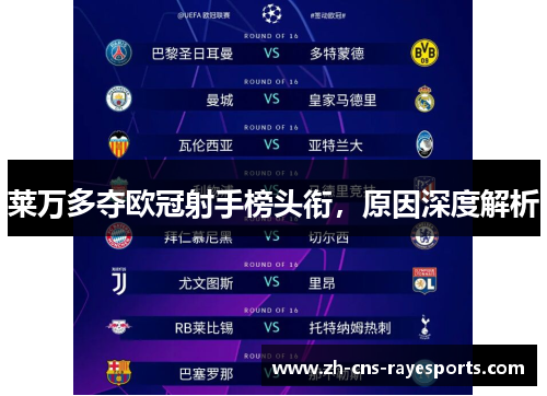 莱万多夺欧冠射手榜头衔,原因深度解析 莱万多夺欧冠射手榜头衔,原因深度解析